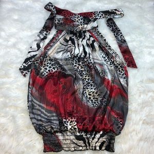 Women’s Casual Halter Neck Top